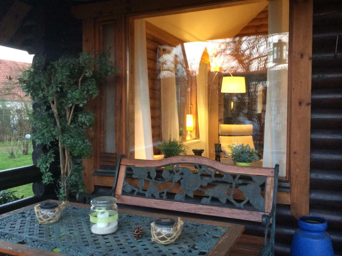 Eifel-Lounge Blockhaus Mit Kamin Garten Balkon Nahe Koeln Therme Bruehl Phantasialand Weilerswist Eksteriør bilde